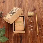 lot de 12 marque-pages en retro laiton