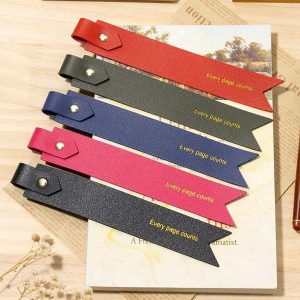 marque-page cuir signet