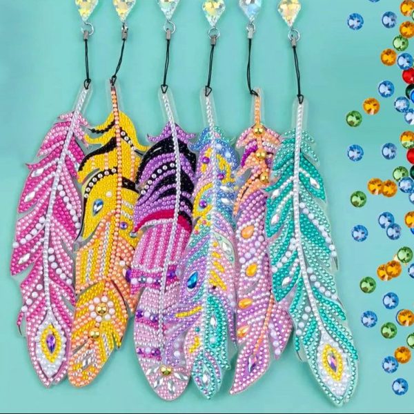 marque-page DIY en forme de plume