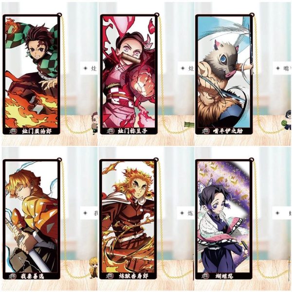 marque pages en métal Demon Slayer