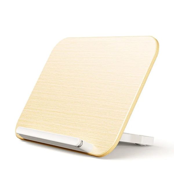 repose livre à inclinaison réglable en bois et plastique à poser