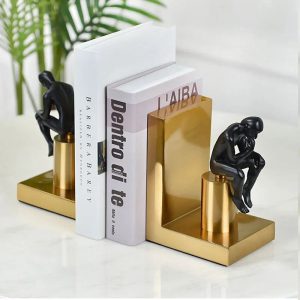 serre livres statues penseur