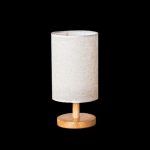 lampe de chevet design en bois