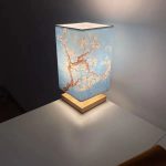 lampe de table motifs japonais