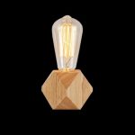 lampe de chevet bois chêne
