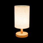lampe de chevet bois simple