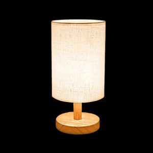 lampe de chevet bois simple