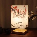 luminaire motifs japonais