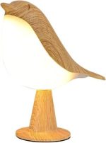 lampe de lecture oiseau éclairé