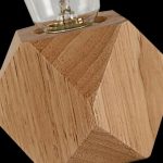 lampe chêne design pour table de nuit