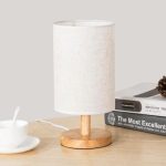 lampe en bois pour chevet